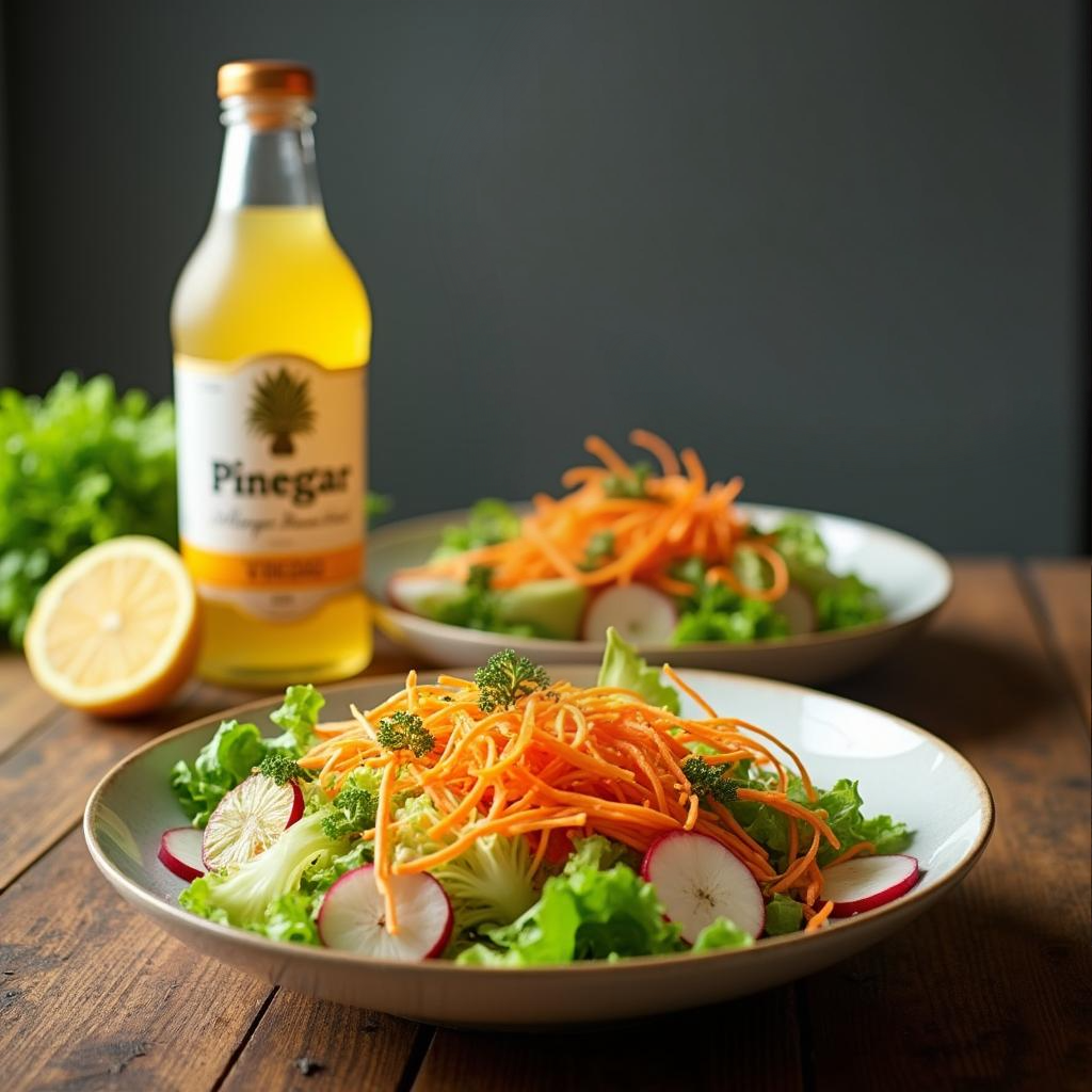 pinegar en ensaladas